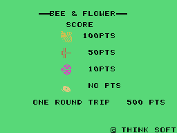 Bee & Flower screenshot 4 for MSX